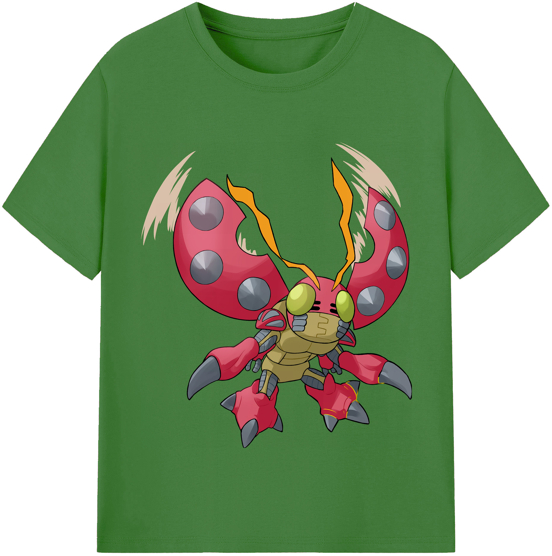 （画像用） Digimon デジタルモンスター/デジモン レディースカジュアルプリントTシャツ（綿100％）